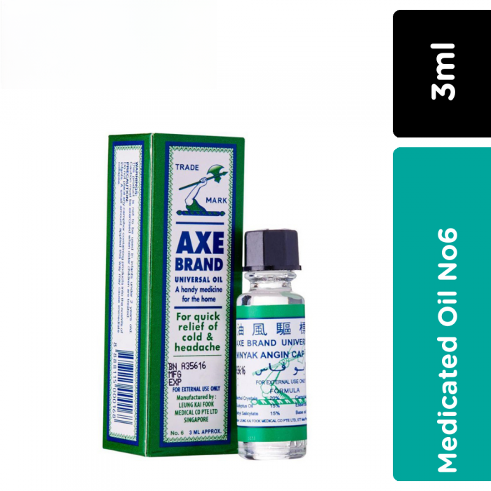 Axe Instant Pain/Cold/Headache Relief Oil (UAE) 3ml