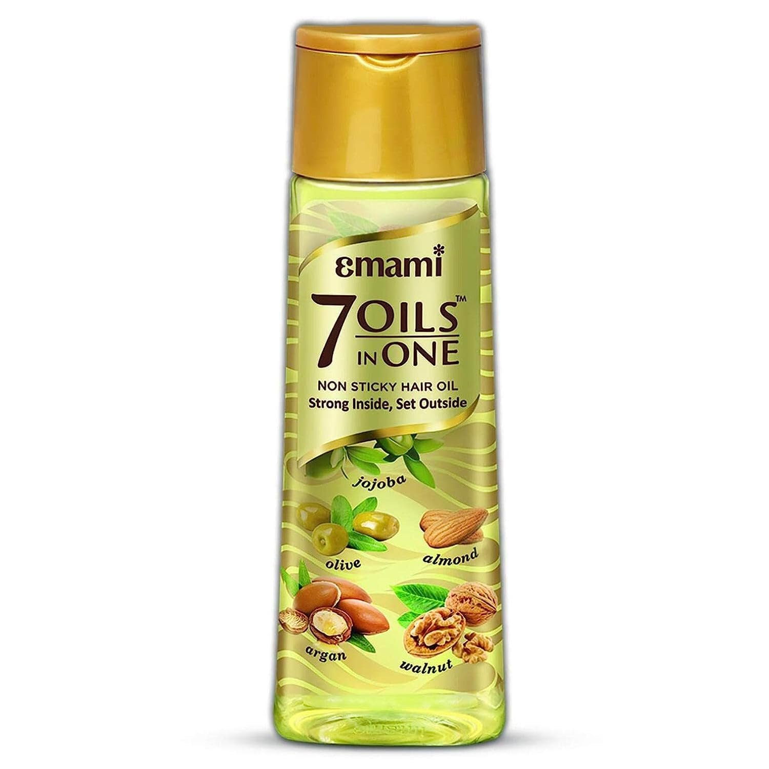 Emami 7in1 hair oil, non-sticky, strong inside set outside (IN) 200ml
