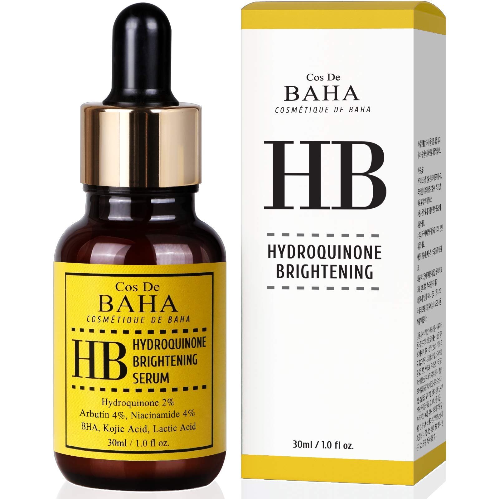 Cos De Baha Hydroquinone Brightening Serum (HB) 30ml
