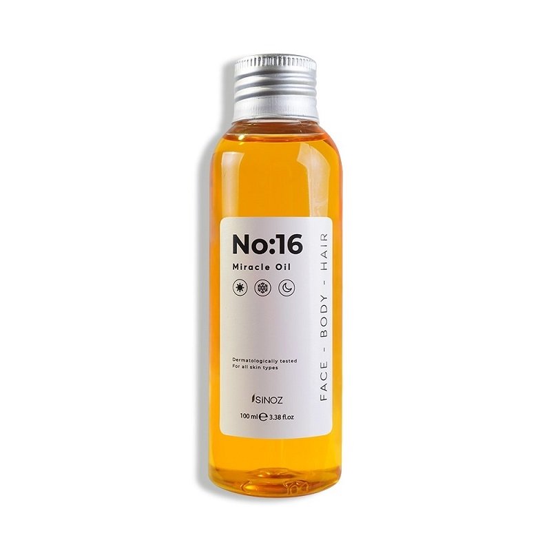 Sinoz No:16 Miracle Oil For Face Body & Hair 100ml