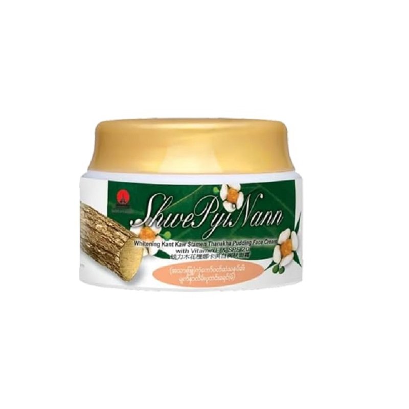 Shwe Pyi Nann Whitening Kant Kaw Stamen Thanakha Pudding Face Cream 40gm