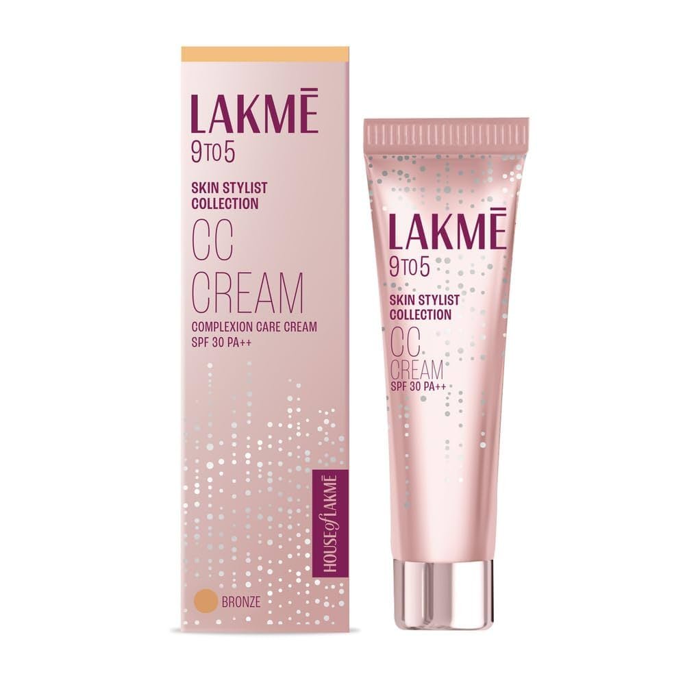 Lakmé 9to5 Skin Stylist CC Cream BRONZE 30gm